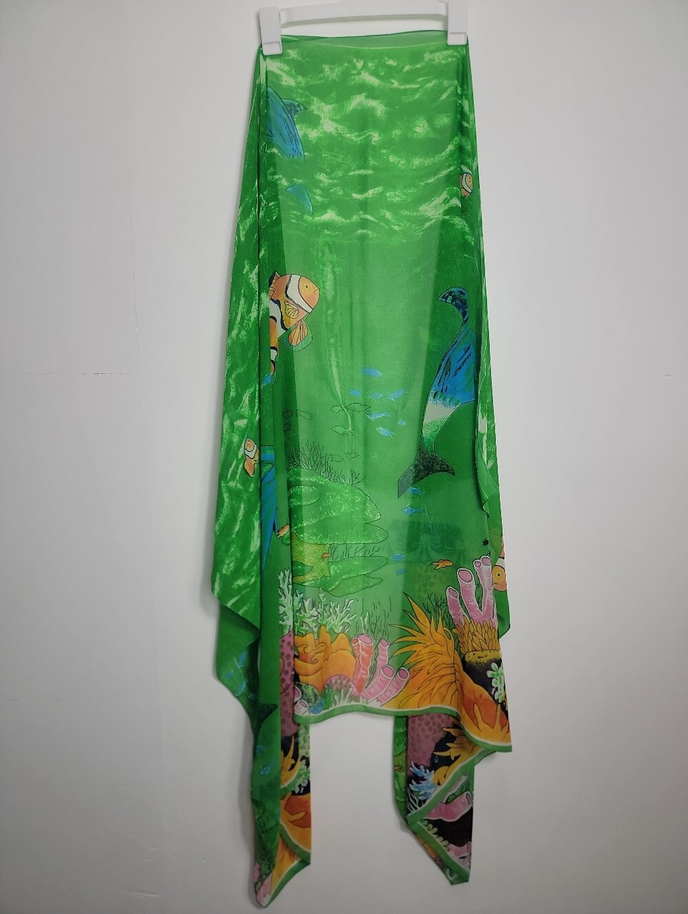 Ocean Life Semi Sheer Rectangle Scarf